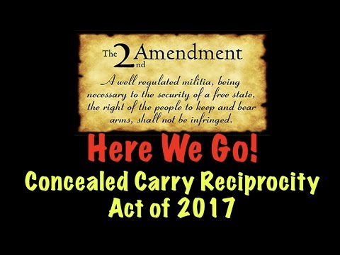 NEW GUN LAW MAY LET YOU CARRY IN ALL 50 STATES